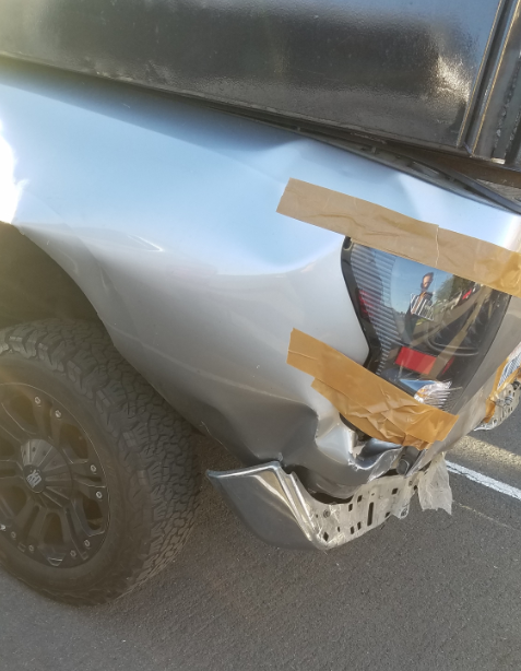 The damage caused by the side impact car accident was not only material, but the victim also suffered personal injuries.